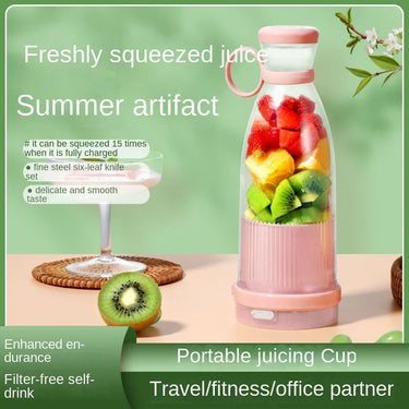 Portable Juice Cup Electric Orange Juicer Bottle Wireless Fresh Juice Extractors Mixer Kitchen Fruit Squeezer Blender