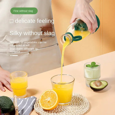 Portable Juice Cup Electric Orange Juicer Bottle Wireless Fresh Juice Extractors Mixer Kitchen Fruit Squeezer Blender